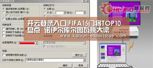 开云登录入口|FIFA15门将TOP10盘点 诺伊尔库尔图瓦挑大梁(图1) 开云篮球竞猜
